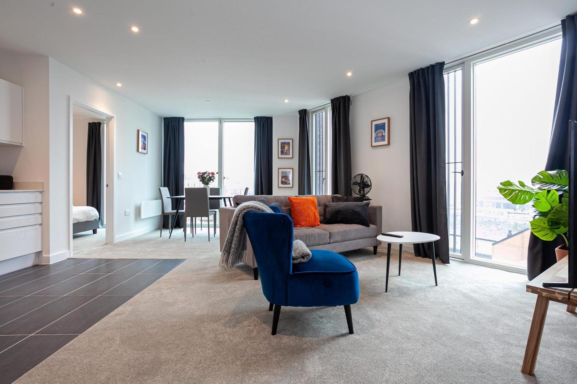 Spacious 2 Bed Apartment In Central Manchester Exterior foto